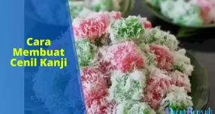 cara membuat cenil kanji
