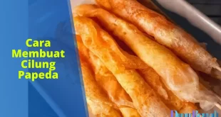 cara membuat cilung papeda