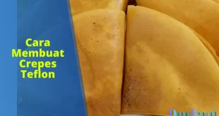 cara membuat crepes teflon