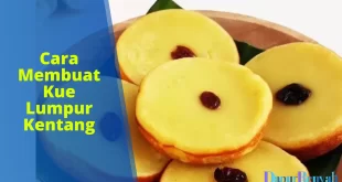 cara membuat kue lumpur kentang