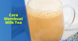 cara membuat milk tea