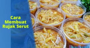 cara membuat rujak serut