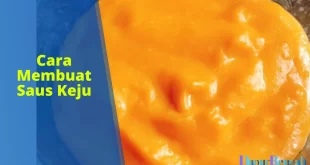 cara membuat saus keju