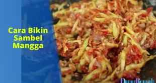 cara bikin sambel mangga