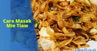 cara masak mie tiaw