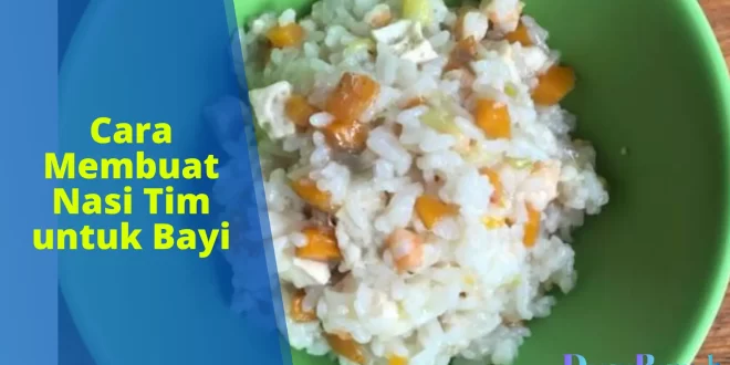 cara membuat nasi tim untuk bayi