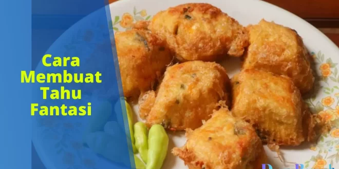 cara membuat tahu fantasi