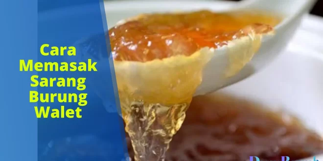cara memasak sarang burung walet