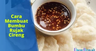 cara membuat bumbu rujak cireng