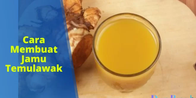 cara membuat jamu temulawak