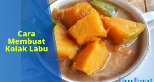 cara membuat kolak labu