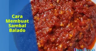 cara membuat sambal balado
