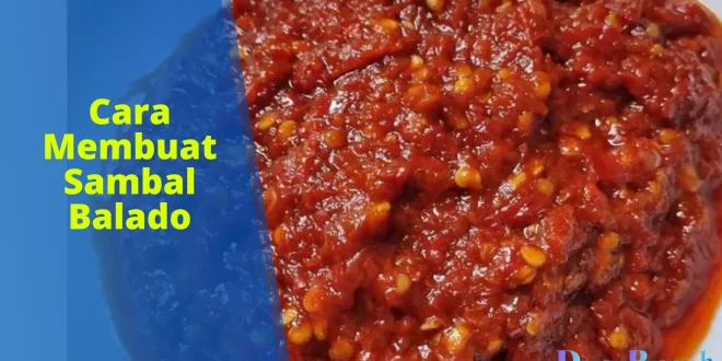 cara membuat sambal balado