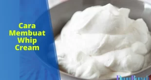 cara membuat whip cream