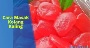 cara masak kolang kaling
