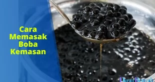 cara memasak boba kemasan