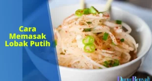 cara memasak lobak putih