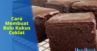cara membuat bolu kukus coklat