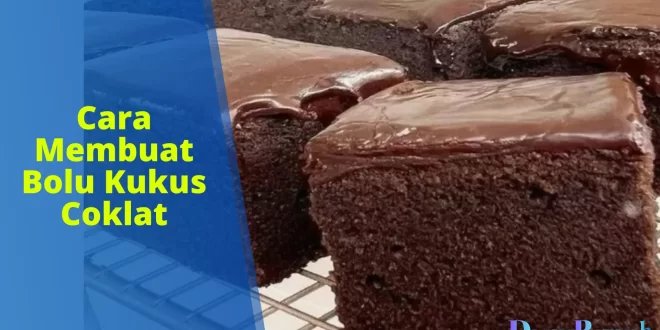 cara membuat bolu kukus coklat