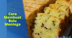 cara membuat bolu mentega