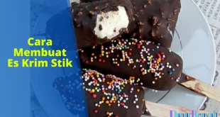 cara membuat es krim stik