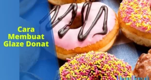 cara membuat glaze donat