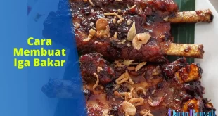 cara membuat iga bakar