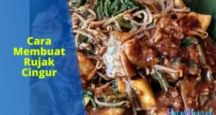 cara membuat rujak cingur