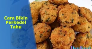 Cara Bikin Perkedel Tahu