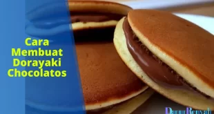 cara membuat dorayaki chocolatos