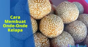 cara membuat onde-onde kelapa