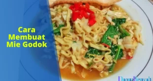cara membuat mie godok