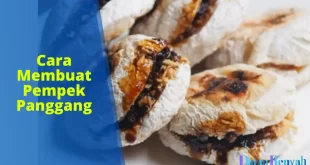 cara membuat pempek panggang