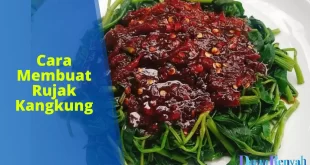 cara membuat rujak kangkung