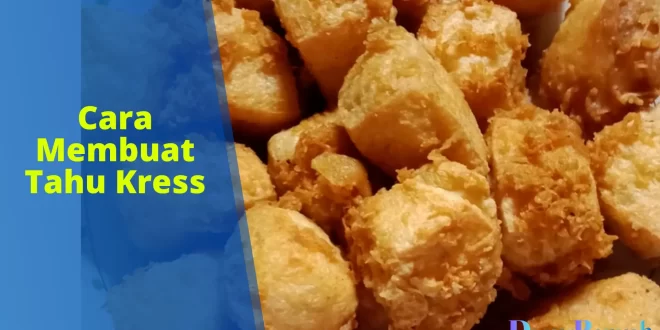 cara membuat tahu kress