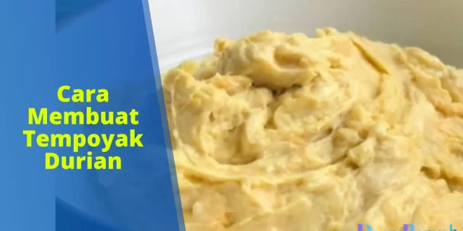 cara membuat tempoyak durian