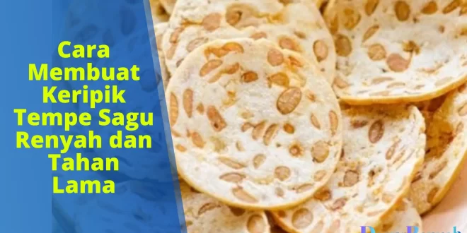 cara membuat keripik tempe sagu