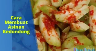 cara membuat asinan kedondong