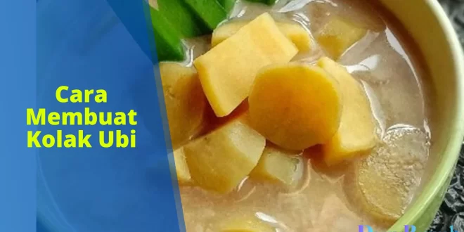 cara membuat kolak ubi