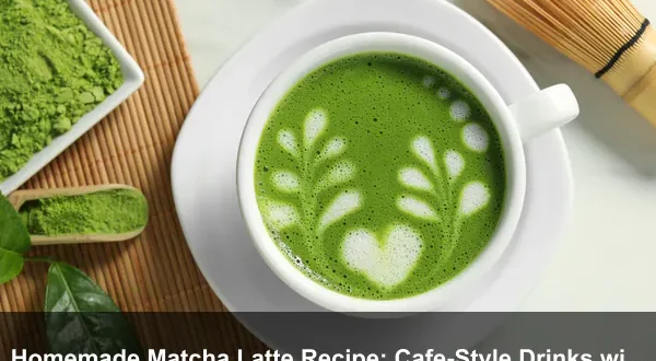 Homemade Matcha Latte Recipe: Cafe-Style Drinks with Ingredients from Indonesian Minimarkets