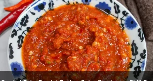 Sambal Cabe Gendot Recipe: Spicy Sundanese Chili Condiment with 7-Day Storage Tips