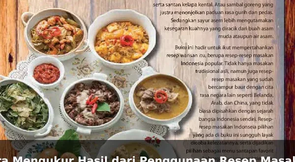 Cara Mengukur Hasil dari Penggunaan Resep Masakan
